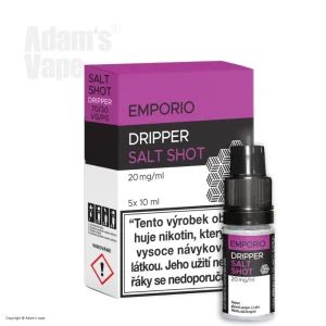 5x EMPORIO DRIPPER SALT SHOT 10ml 70/30 20mg