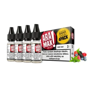 Aramax Berry Mint (Bobulovitý mix s mátou) 4x10ml 6mg