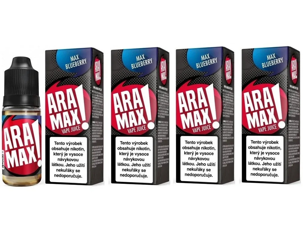 Aramax - Max Blueberry - 4x10ml - 18mg