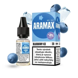 Aramax Salt Blueberry Ice (Ledová borůvka) 10ml 10mg