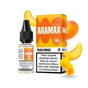 Aramax Salt Peach Mango (Broskev a mango) 10ml 20mg