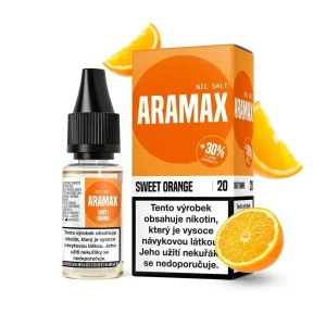 Aramax Salt Sweet Orange (Sladký pomeranč) 10ml 10mg