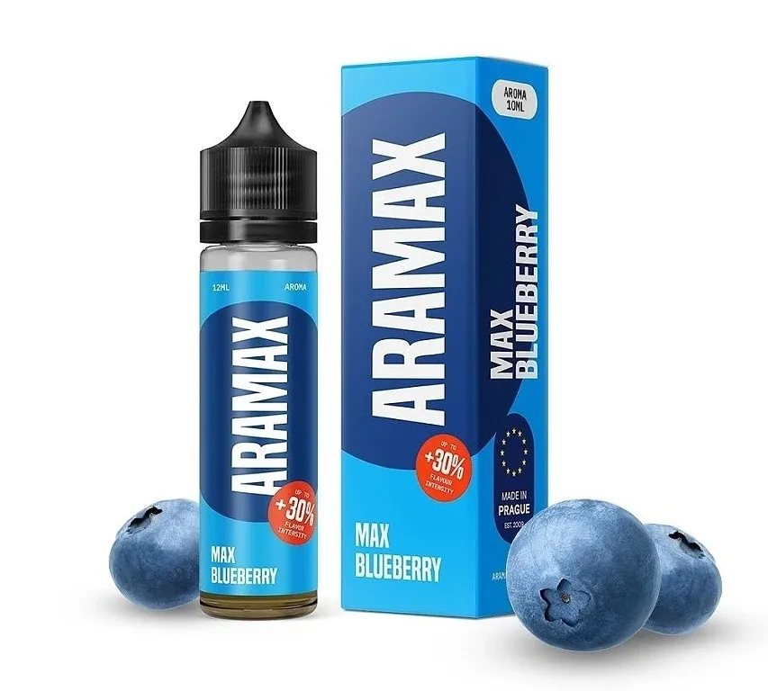 Aramax - S&V - Max Blueberry - 10ml Borůvka