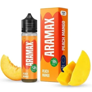Aramax - S&V - Peach Mango - 10ml Broskev, Mango