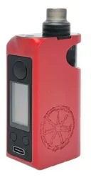 Asmodus Minikin Aluminium Version Pod 2000mAh, Deep Red Metal