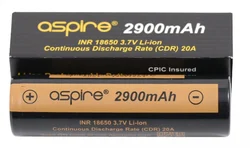 aSpire Baterie 18650 2900mAh 20A