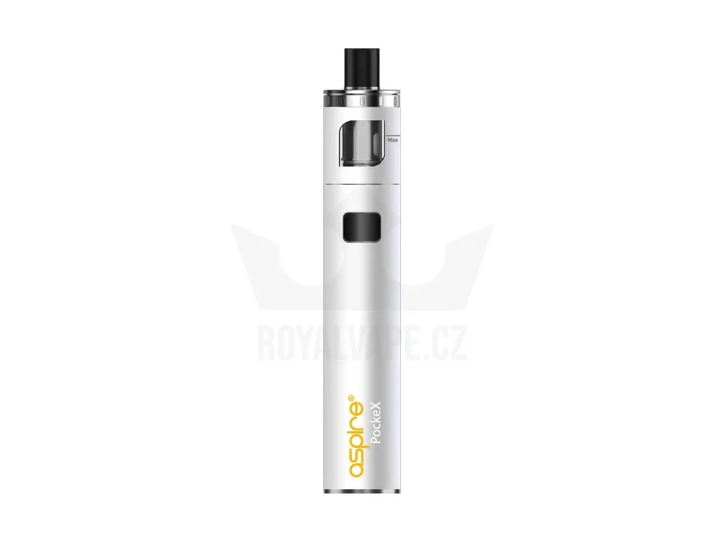 aSpire PockeX AIO cig. 1500mAh bílá