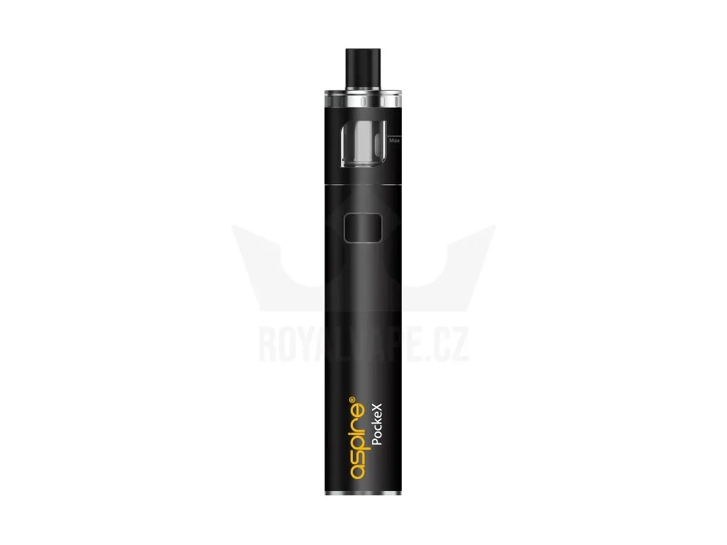 aSpire PockeX AIO cig. 1500mAh Černá