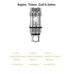 aSpire Triton BVC žhavící hlava , 0,3 ohm