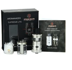 Atomizér Steam Crave Supreme Lite RDTA, Silver