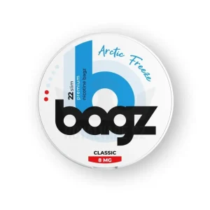 Bagz ARCTIC FREEZE (Mentol a máta) 8mg