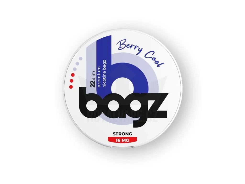 Bagz BERRY COOL (Chladivé bobule) 16mg