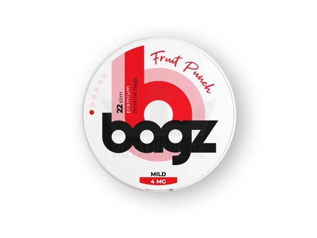 Bagz FRUIT PUNCH (Ovocný punč) 4mg