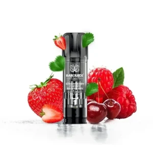 BAR Juice 5000 Pod Strawberry Cherry Raspeberry 10mg 2ks Jahoda s třešní a malinami