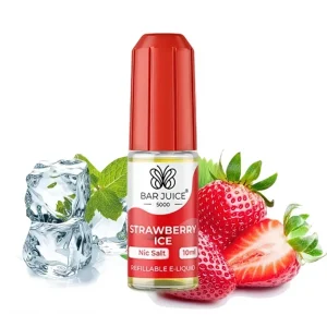 BAR JUICE 5000 Salt Strawberry ICE 20mg 10ml Jahoda, Chladivá složka (ICE)