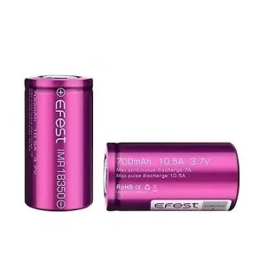 Baterie Efest 18350 700mAh 10,5A