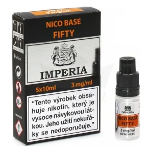 Báze Imperia PG/VG (50/50) 5x10ml, 3mg