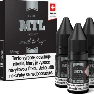 Báze JustVape MTL NicShot (50VG/50PG) 3x10ml - 18mg