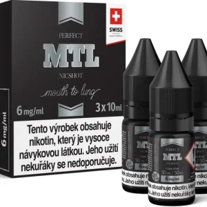Báze JustVape MTL NicShot (50VG/50PG) 3x10ml - 6mg