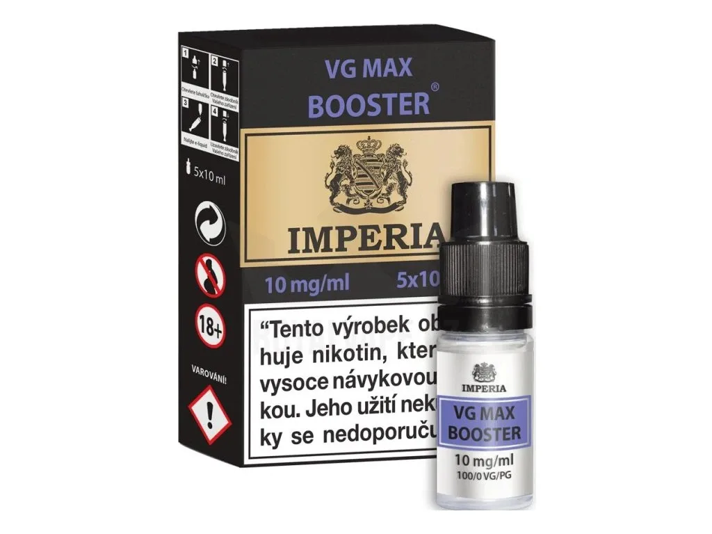 Báze VG Max Booster Imperia 5x10ml, 10mg