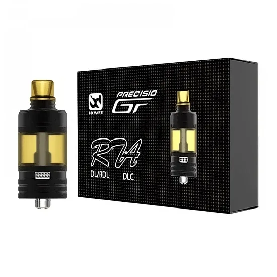 BD Vape Precisio GT DLC RTA LT 600 Gunmetal RTA Atomizér