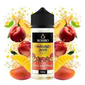 Bombo - Wailani Juice - S&V - Peach and Mango (Broskev a mango) 40ml