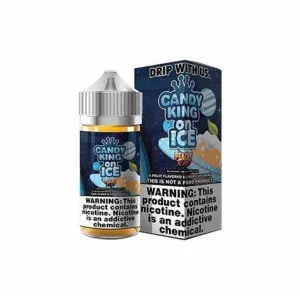 Candy King Peachy Rings On Ice 3MG