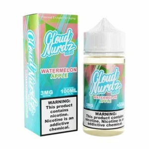 Cloud Nurdz Apple Watermelon Iced 3mg