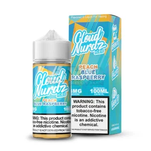 Cloud Nurdz Blue Raspberry Peach Iced 6MG