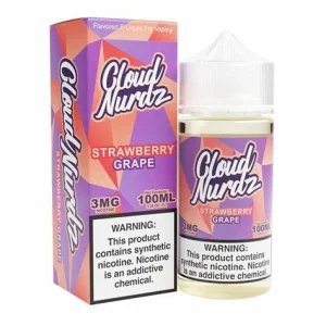 Cloud Nurdz Grape Strawberry 3MG