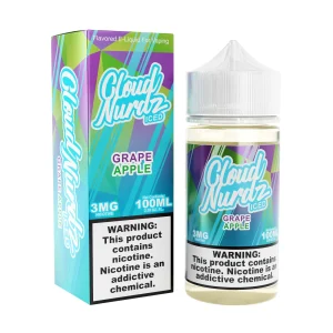 Cloud Nurdz Iced Grape Apple 3MG