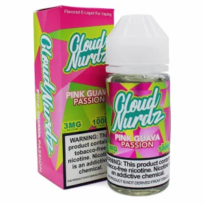 Cloud Nurdz Pink Guava Passionfruit 3mg