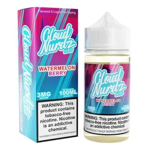 Cloud Nurdz Watermelon Berry Iced 3MG