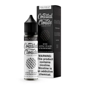 Coastal Clouds Iced Apple Peach Strawberry 3MG