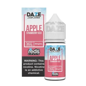 Daze Salt Nicotine Apple Strawberry Iced 50MG