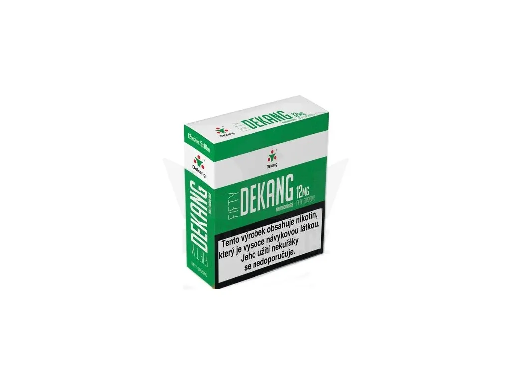 Dekang báze Fifty 5x10ml 12mg