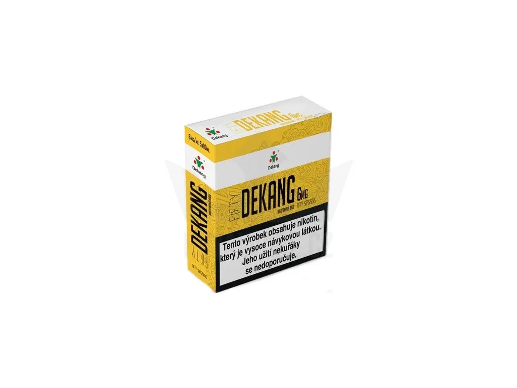 Dekang báze Fifty 5x10ml 6mg