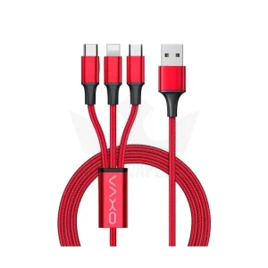 Dobíjecí kabel 3v1 OXVA (Červený)
