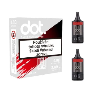 Dotmod Switch R Pod 2ml náhradní cartridge 2ks odpor 0,8ohm
