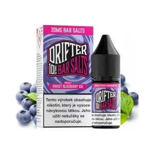 Drifter Bar Salts Sweet Blueberry Ice (Ledová borůvka) 10ml intenzita nikotinu 20mg kolek R
