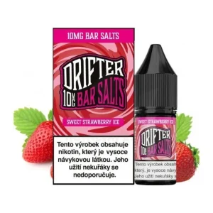 Drifter Bar Salts Sweet Strawberry Ice (Chladivá sladká jahoda) 10ml 10mg