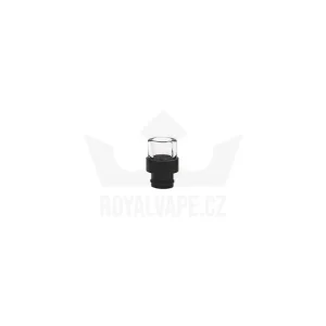 Drip Tip černý hliník sklo