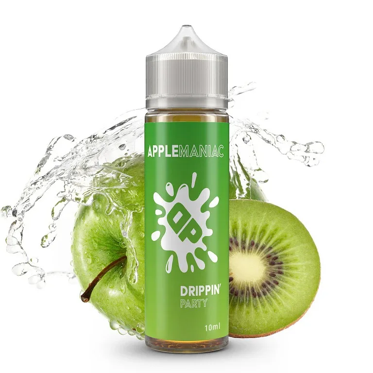 Drippin Party - S&V - Apple Maniac - 10ml Chladivé jablko a kyselé kiwi