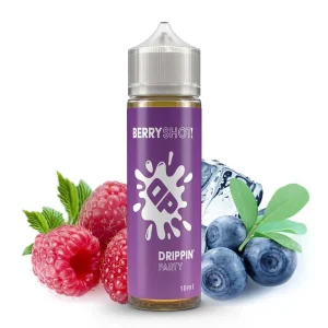 Drippin Party - S&V - Berryshot - 10ml Chladivé kyselé maliny a sladké borůvky