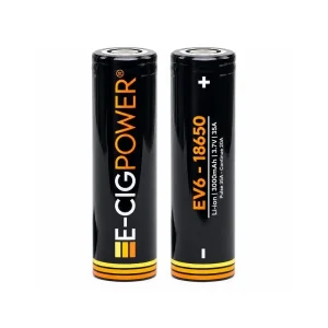 E-Cig Power baterie EV6 18650 3000mAh 35A