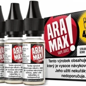 E-liquid ARAMAX 4Pack Strawberry Kiwi 4x10ml / 18mg