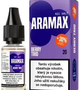 E-liquid Aramax Salt Berry Trio 10ml - 10mg