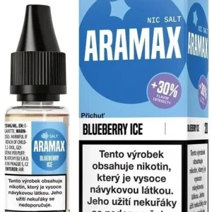 E-liquid Aramax Salt Blueberry Ice 10ml - 10mg