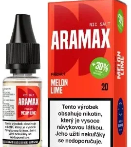 E-liquid Aramax Salt Melon Lime 10ml - 10mg