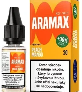 E-liquid Aramax Salt Peach Mango 10ml - 10mg